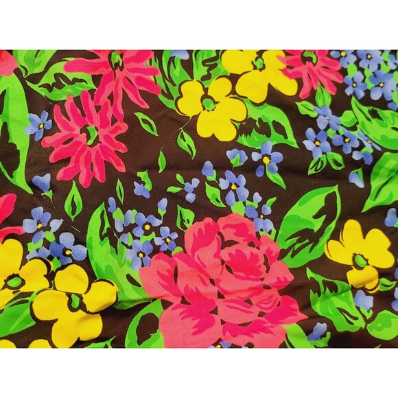 GK Elite AS Hawaiian Floral Scoop Neck Leotard VTG Long Sleeve Adult S, NWT - Picture 9 of 9